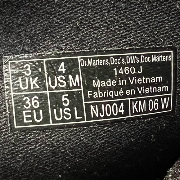 Doc Dr. Martens black patent leather boots 36 L 5 euc - Picture 4 of 7